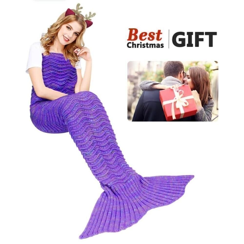 Marmaduke Tail Blanket Purple Blanket